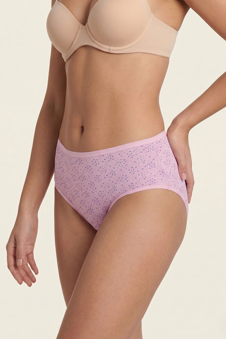 Zivame Medium Rise Full Coverage Hipster Panty (Pack of 3) - Multicolor — image 7